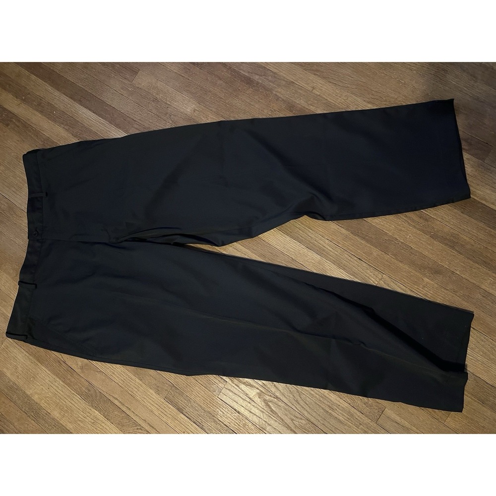 Nike Golf Dri-FIT Mens 36x30 Black Performance Pants Athletic Stretch Golf
